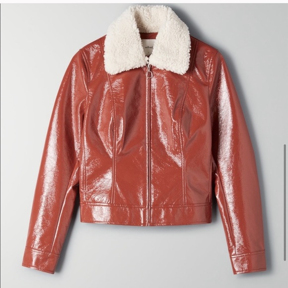 Aritzia Wilfred Tempest Jacket in Genuine Brown - Picture 3 of 6